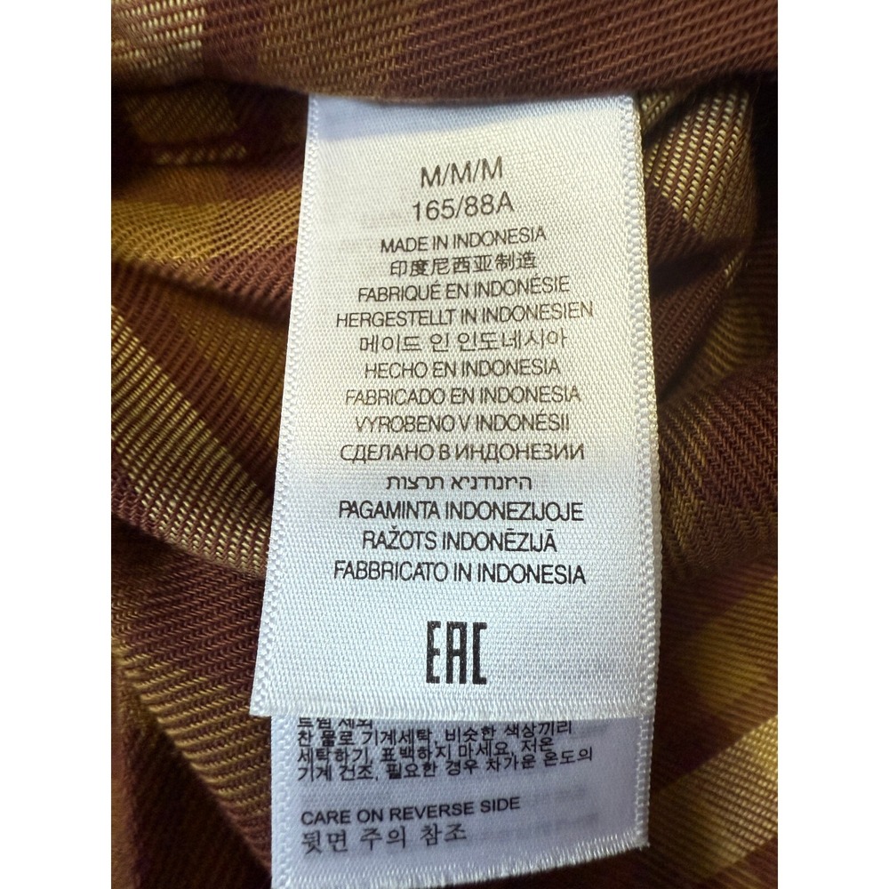 MARMOT Fairfax - Women's Brown‎ Button Flannel Shirt - Size Medium - NWT - Picture 7 of 8